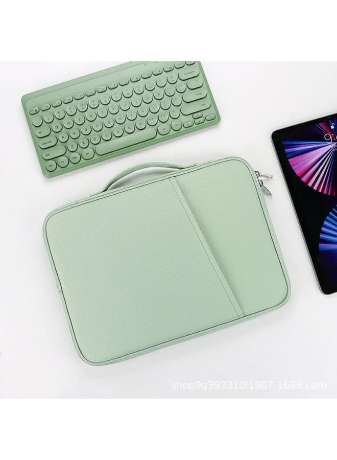 Tablet Storage Bag-Color:Fresh Green (keyboard Can Be Installed)-Dimensions:10.8-11 Inch Universal