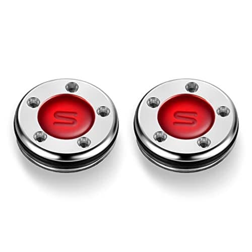 ROYMADE Golf Weights for Newport Putter 5g/10g/15g/20g/25g/30g/35g/40g/45g 1 Pair (2pcs) Red Golf Club Head Weights for Newport Putters Golf Accessories 5g