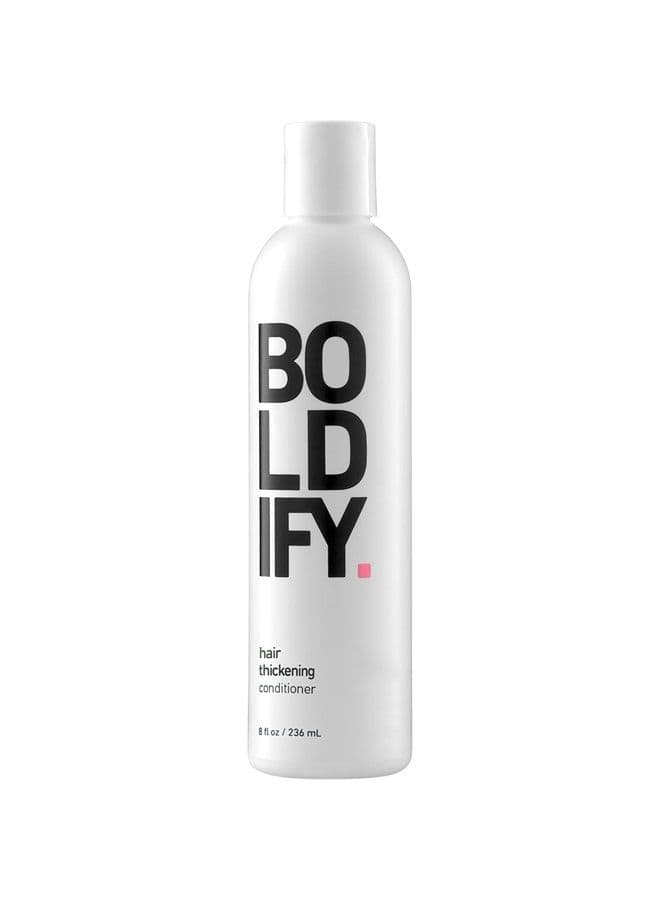 BOLDIFY Thickening Hair Conditioner - Natural Volumizing for Fine Hair, Sulfate Free, Biotin Hair Thickener For Strand Retention, Hair Loss Conditioner Instantly Stimulates Thicker & Fuller Hair - 8oz