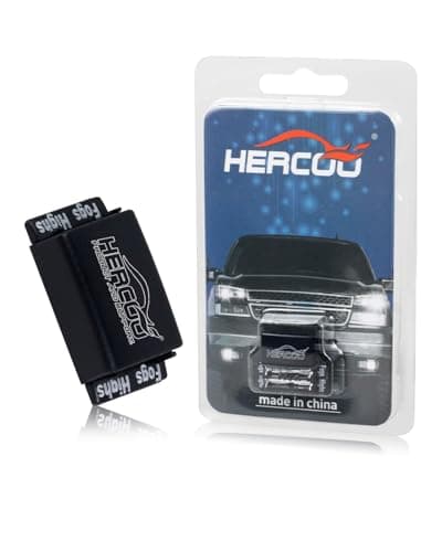 HERCOO Light Module for GM, 6 High Mod Fog lights High Low Beams Lamp on Simultaneously Compatible with Chevy Silverado GMC Sierra 1500/2500/3500 HD Suburban Tahoe Yukon XL