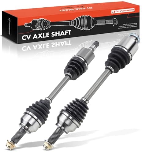 A-Premium Pair (2) Front CV Axle Shaft Assembly Compatible with Mazda 3 2006-2013, 5 2006-2010 2012-2015, 2.0L 2.3L 2.5L, Manual Transaxle Only, Front Driver and Passenger Side