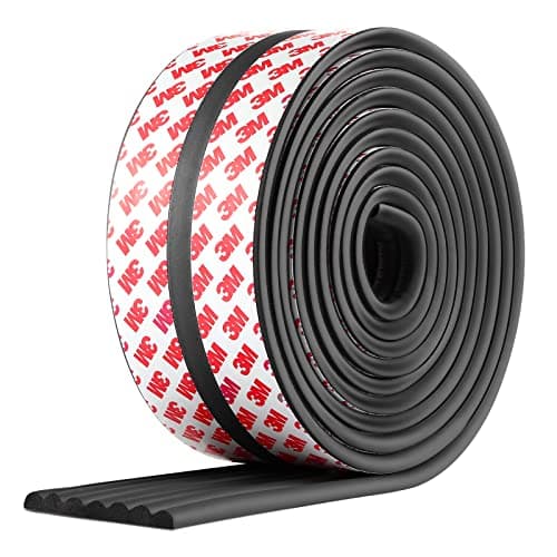 Dovesail Baby Proofing Edge Corner Protector 164 ft Edge Guards Padding with 3M Adhesive ExtraWide Soft NBR Rubber Foam Padding FurnitureSharp Edge Safety Corner Edge Bumper GuardBlack