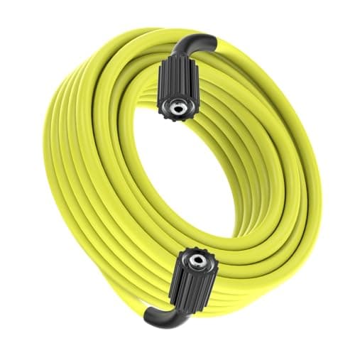 RY31HPH01 Flexible electric Pressure Washer Hose for Ryobi Power Washer Replacement Parts Kink Resistant Power Pressure Washer Hose 50 FT x 14 50 ft Pressure Washing Extension Hose