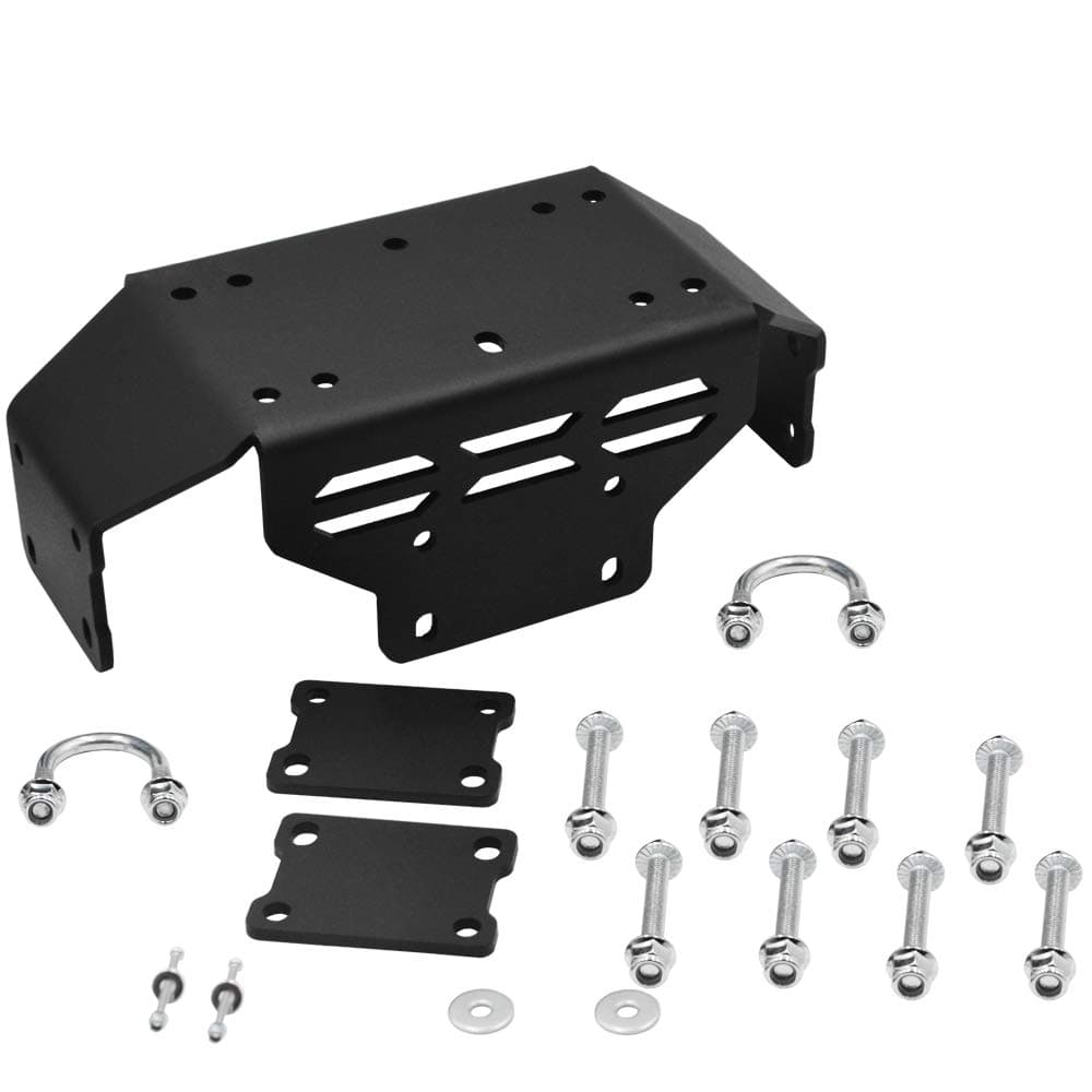 Winch Mounting Plate Bracket Kit Compatible with Honda Pioneer 500 20152023 Pioneer 520 20212023