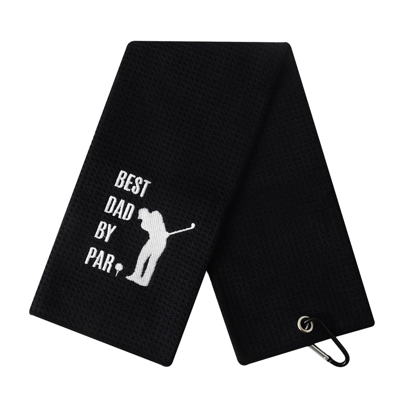 Fathers Day Golf Gifts for Dad from Daughters Wife Son KidsChristmas Funny Gifts for DadBirthday Day Gifts for New DadBest Dad by Par Golf Towel