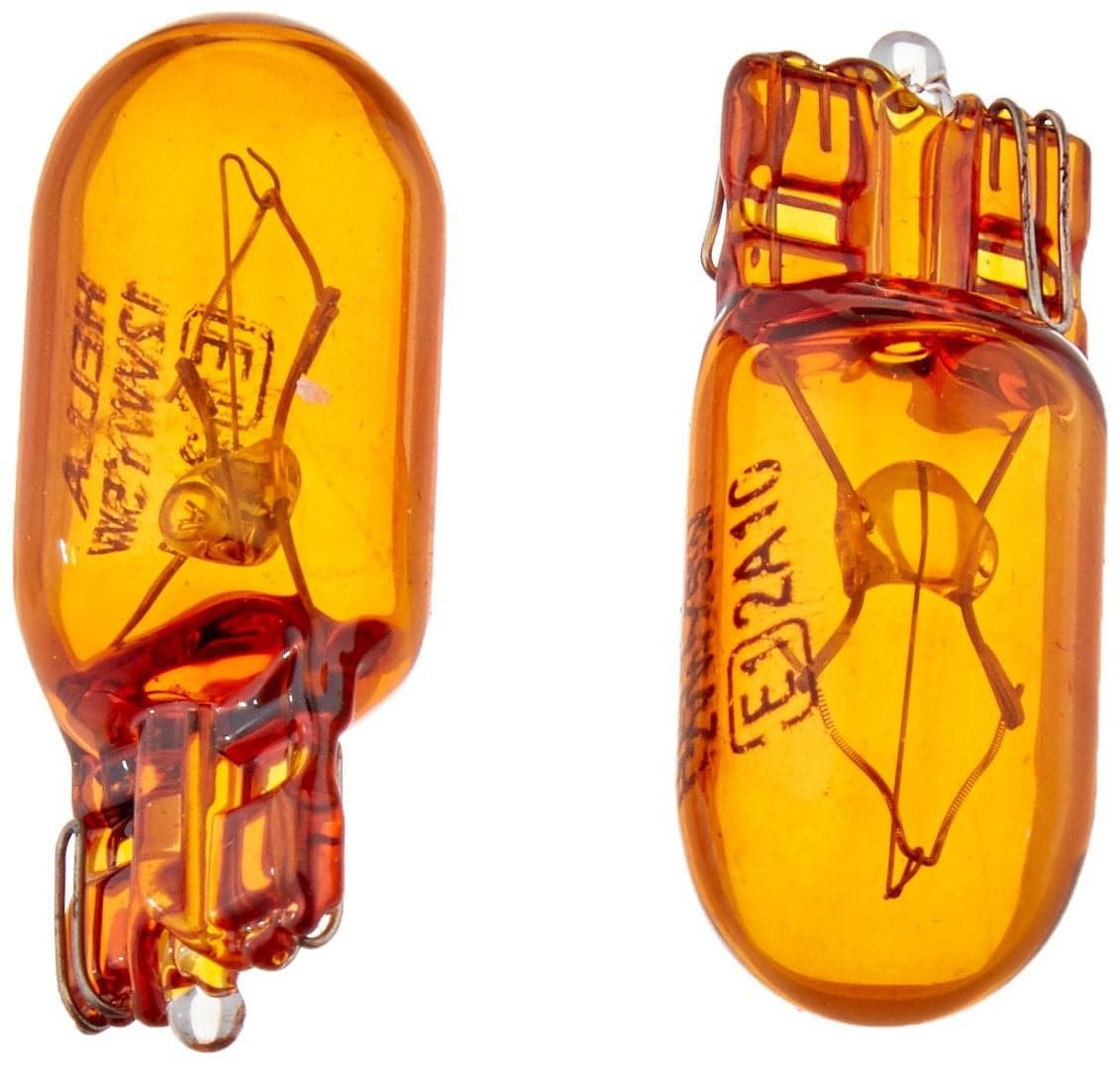 HELLA 2827NATB Bulb 2827Na 12V 5W W2.1X9.5D Namber (2), Multi
