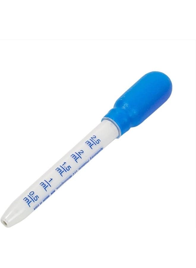 EZY DOSE Kids Oral Liquid Medicine Dropper, For Baby & Toddler, 2.5mL/0.5 TSP Capacity, Calibrated, Easy to Use with Precise Dosing, Color May Vary, BPA Free
