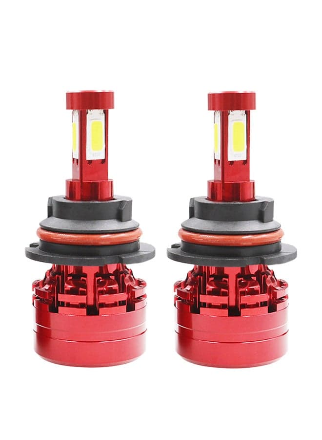 Car LED Headlight Kit 9004/9007 6000K Foglight Bulb White Headlight