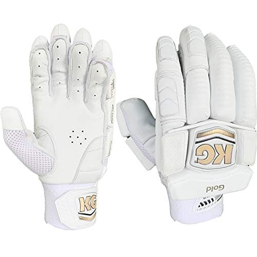 KG Gold Cricket Batting Gloves (Men Size, Right Handed)