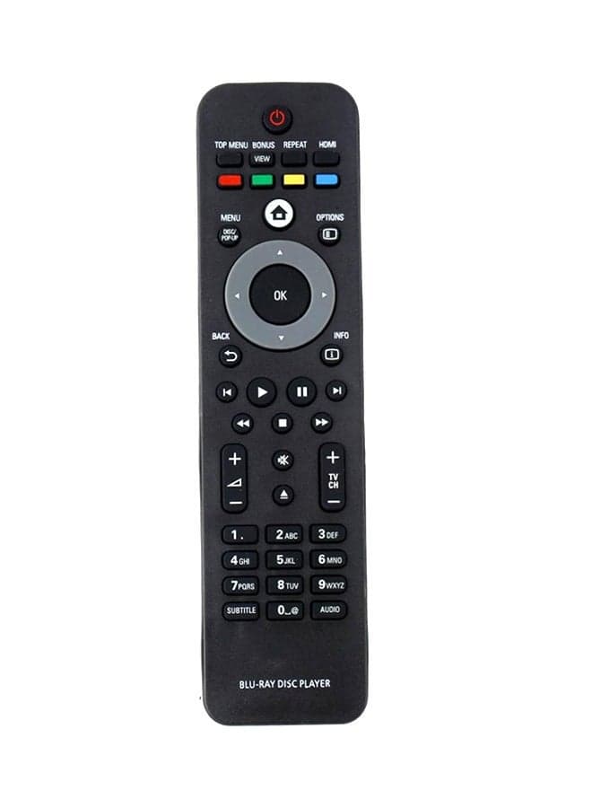 TV Remote Control For Philips Black