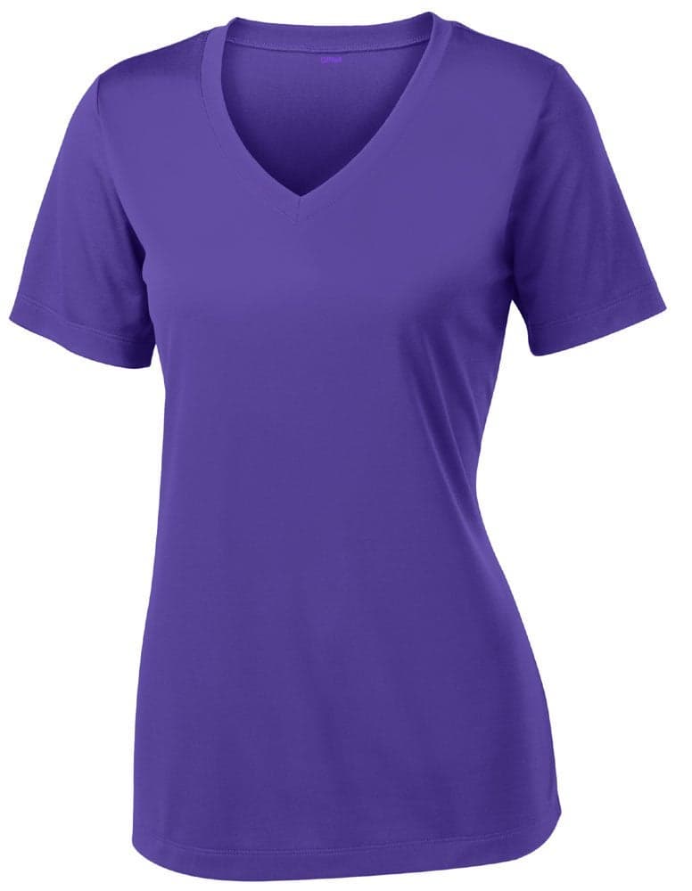 Opna Women's Short Sleeve Moisture Wicking Athletic Shirts Purple