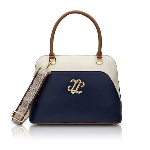 Lavie Signature Women's Aiken Colourblock Dome Satchel Handbag | Satchel Bag for Work | Ladies purse | Stylish Shoulder Bag | Gift For Women