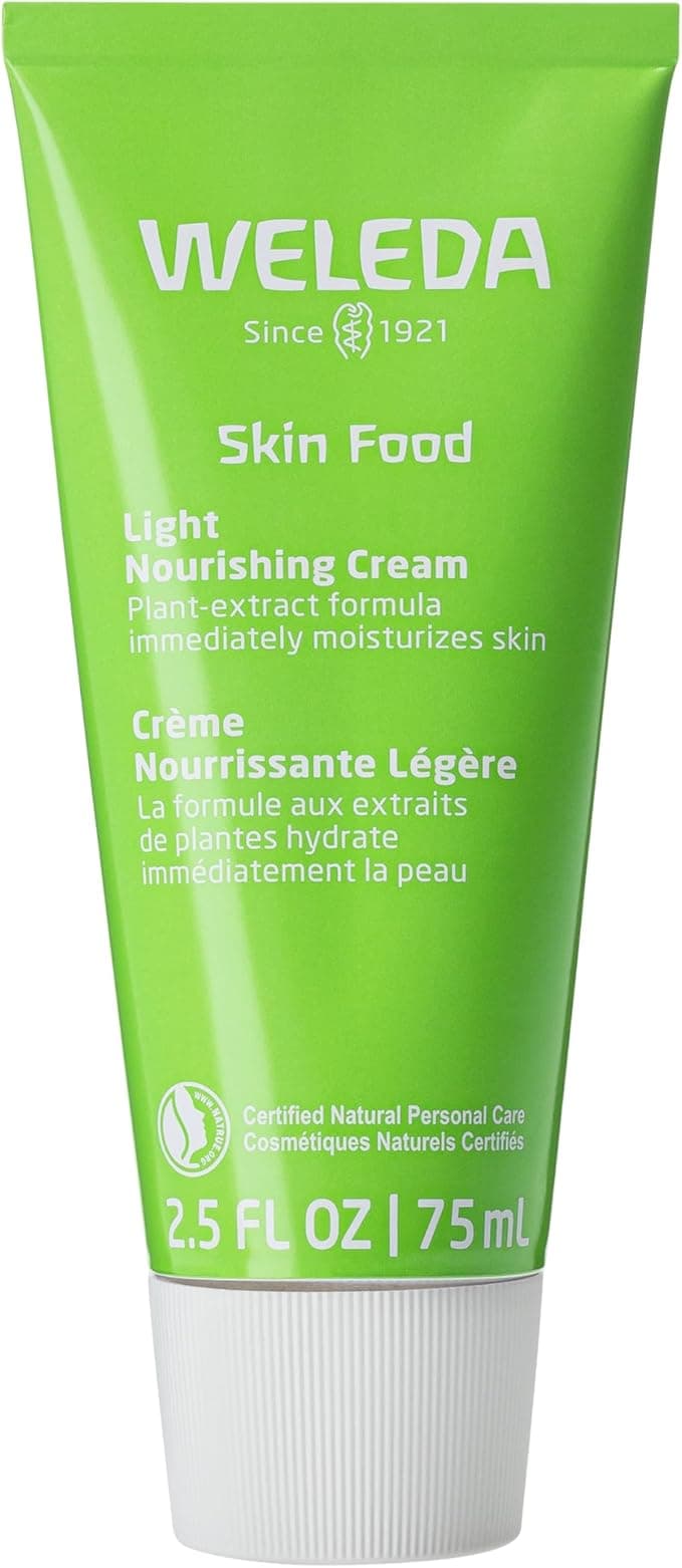 Weleda Skin Food Light Dry Skin Moisturiser Moisturising Cream Primer Face Body For Men Women Multiple Uses 100 Certified Natural Organic 75ml