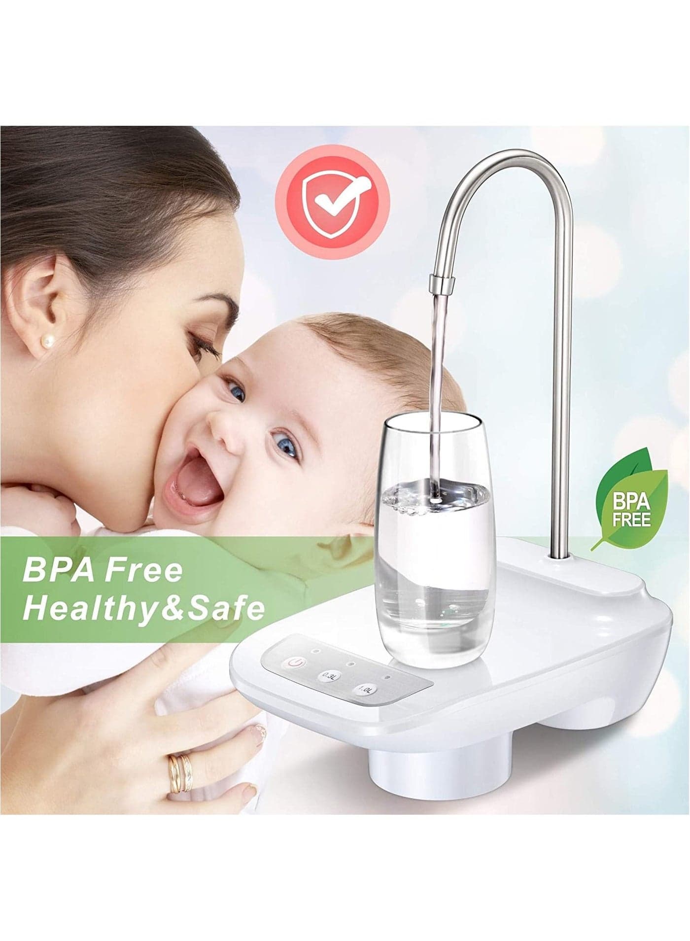Electric Water Dispenser Wireless Portable Electric Automatic Water Pump Bucket Bottle Dispenser USB Rechargeable Water Pump,Electric Water Dispenser