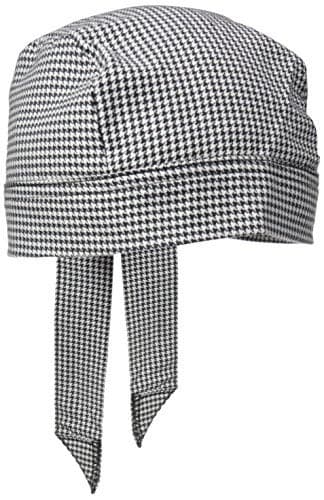 Uncommon Threads mens Elastic Back Hat, Houndstooth, One Size US