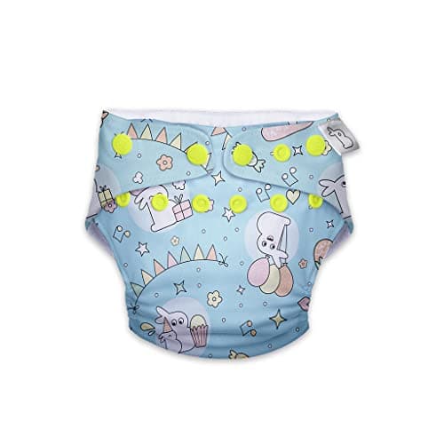 SuperBottoms Swimming Diapers for Babies & Toddlers - Reusable & Adjustable Swim Diapers - Washable Cloth Diapers - Skin Friendly Fabric - Easy to Clean - Fits 3M - 3Y