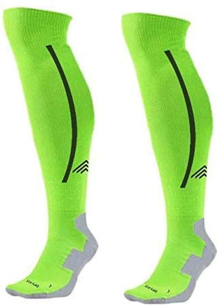 QUADA Compression Socks for Men & Women, Athletic Fit for Running, Nurses, Shin Splints, Flight Travel & Pregnancy - Boost Stamina, Circulation & Recovery (Green with Black)