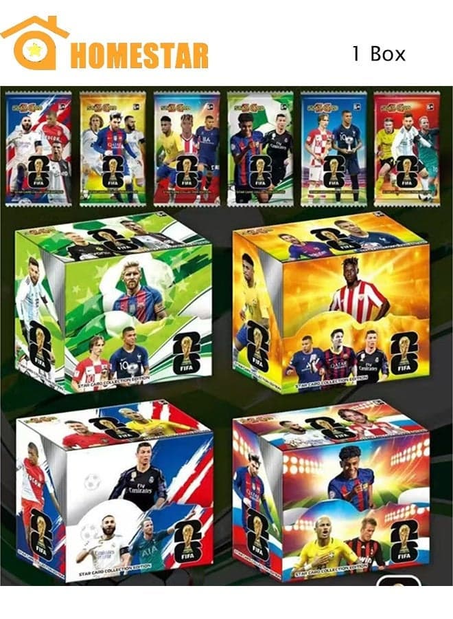 288 Pcs World Cup Football Star Card, Football Star Collection Card, for Fan, Children, Youth, And Adult