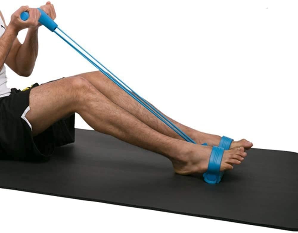 LONGMIRE Pull Reducer Tummy Trimmer Sports Equipment for Body Shape Waist Arm Leg Home Exercise Equipment Fat Burner Fitness Slimming Training for Men and Women