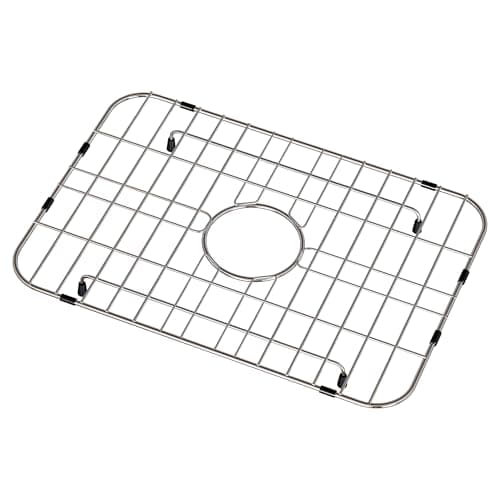 Sink Grid 18" X 12-1/2", Centered Drain with Corner Radius 1-1/2" Stainless Steel Material for Sink (18 X 12" Centered Drain)