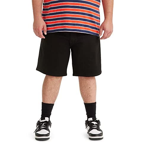 Levi's Men's 405 Standard Fit Shorts (Also Available in Big & Tall), Steel Black, 36