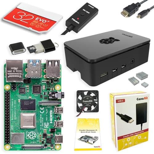 CanaKit Raspberry Pi 4 Starter Kit - 2GB RAM