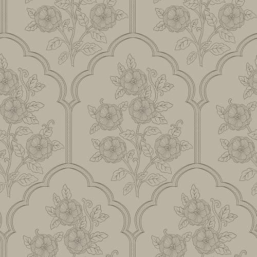 Safiyya 118"x17.3" Peel and Stick Wallpaper Floral Contact Paper Peel and Stick Vintage Wall Paper Self Adhesive Removable Wallpaper for Bedroom Covering Vinyl Rolls