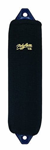 Polyform EFC2 Black Boat Fender Cover Fits F2 HTM2 G5 Boat Fenders