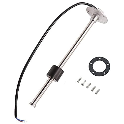 Fuel Sending Unit 240-33 ohms 4"(100mm) Marine for Boat RV Truck Fuel Tank Level Sensor Gas Gauge Sender