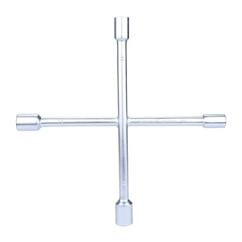 TAPARIA Steel Cross Rim Wrench CW0314 (Silver, 10 x 13mm, 11 x 14mm)