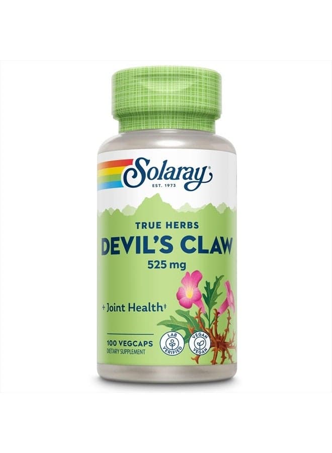 Devils Claw Root 525mg | Non-GMO, Vegan & Lab Verified | 100 VegCaps