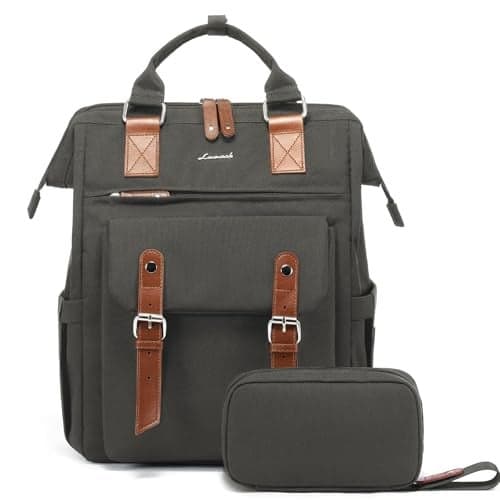 LOVEVOOK Laptop Backpack for Women, Teacher Nurse Bag Work Travel Computer Backpacks Purse