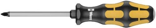 Wera 05017054001 Kraftform Plus 918 SPZ Pozidriv Screwdriver PZ 3 Head 6 Blade Length