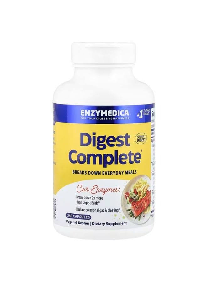 Enzymedica, Digest Complete®, 240 Capsules