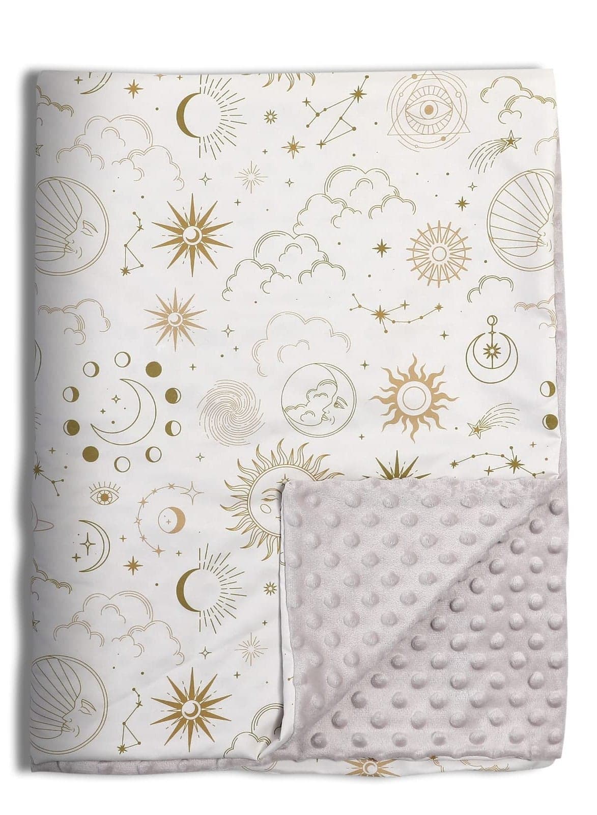 Baby Blankets Unisex Newborn, Super Soft Comfy Blankets, for Toddler Nursery Bed Stroller Crib Shower Gifts 30 x 40 Inch