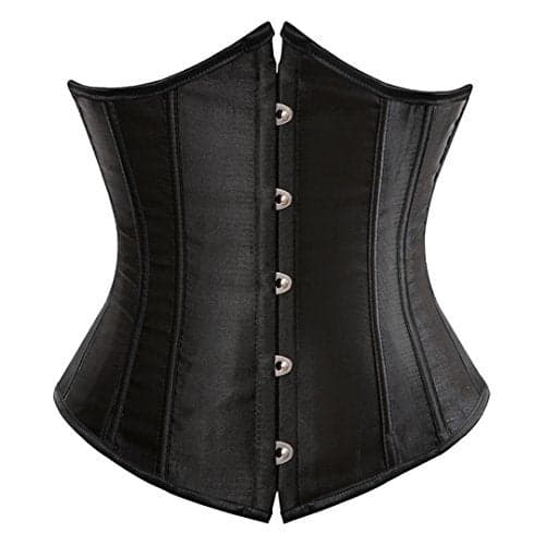 Kranchungel Corset Tops for Women: Pirate Corset Halloween Costumes Woman 2025 Photo Shoots Aged 25-35 4X-Large Black