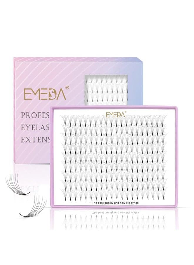 180 Fans Premade Fans Eyelash Extensions Pointy Base Thin Base 8D Stable C Curl Premade Lash Extensions Fans Pre Fanned Volume Lash Extensions (8D 0.07 C Mix 8-14mm)