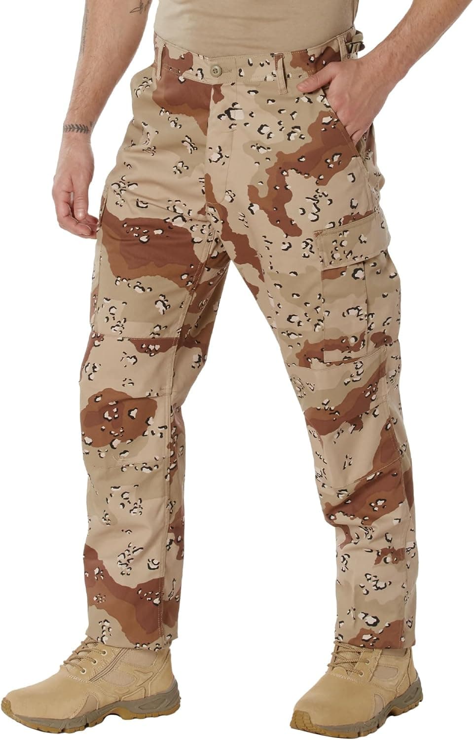 Rothco Tactical BDU Pants – Rugged Cargo Outdoor Hiking EDC Work Uniform