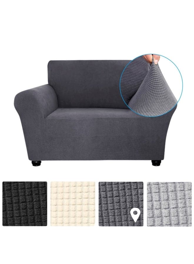 Single Seat Sofa Cover Grey