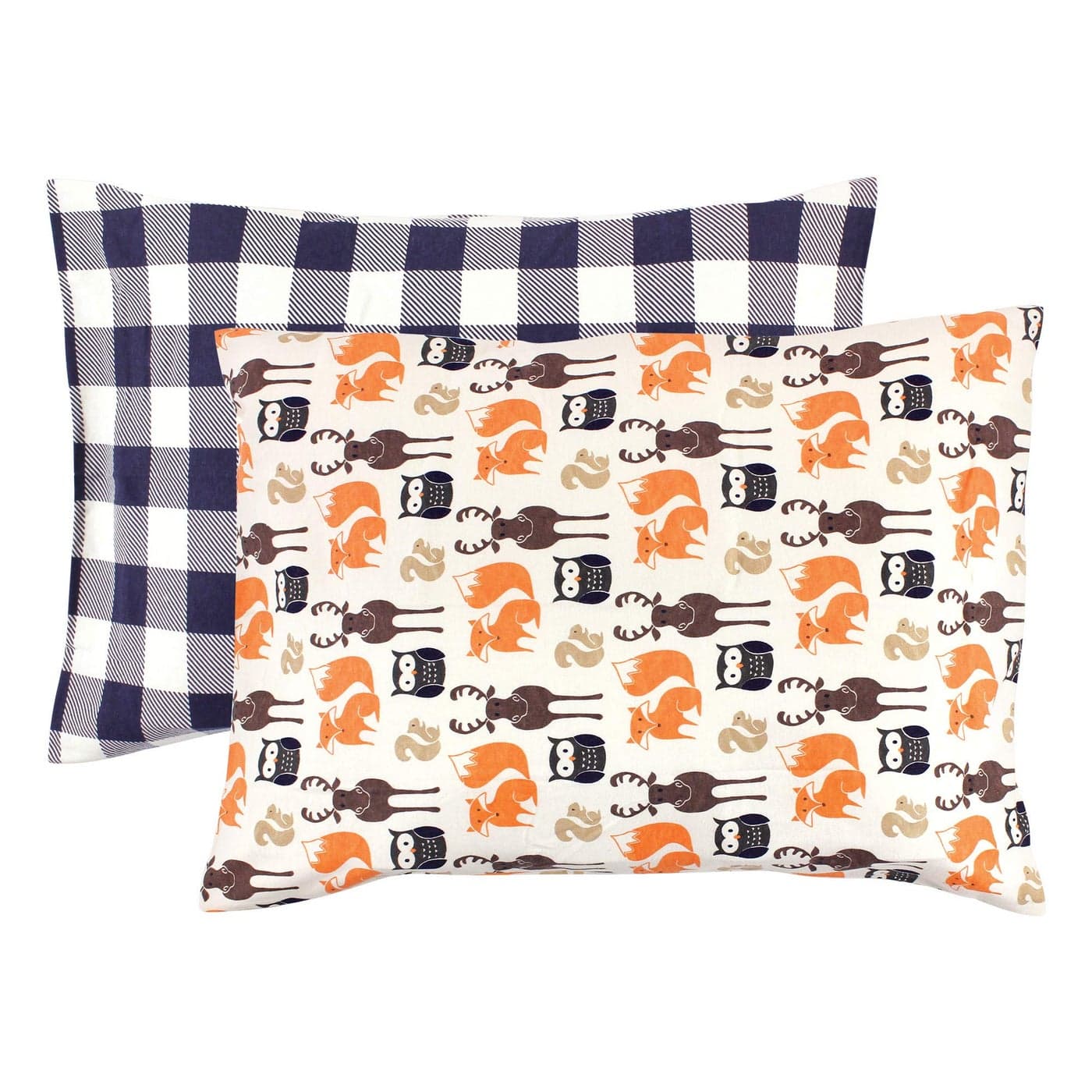 Hudson Baby Unisex Baby and Toddler Cotton Toddler Pillow Case Forest One Size