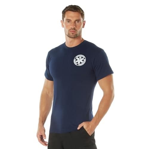 Navy Blue Emt T-shirt,Medium