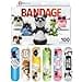 BioSwiss Bandages Assorted Animal Shaped Variety Self Adhesive Bandage Latex Free Sterile Wound Care 100 Count