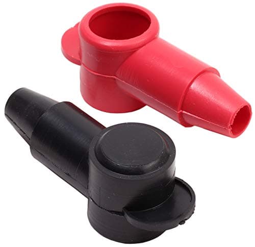 Fastronix 516 Stud Terminal Covers Red and Black