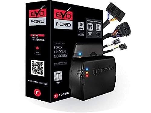 Fortin EVO-FORT4 Stand-Alone Add-On Remote Start Car Starter System for Select 2008+ Ford, Lincoln and Mercury standard key vehicles