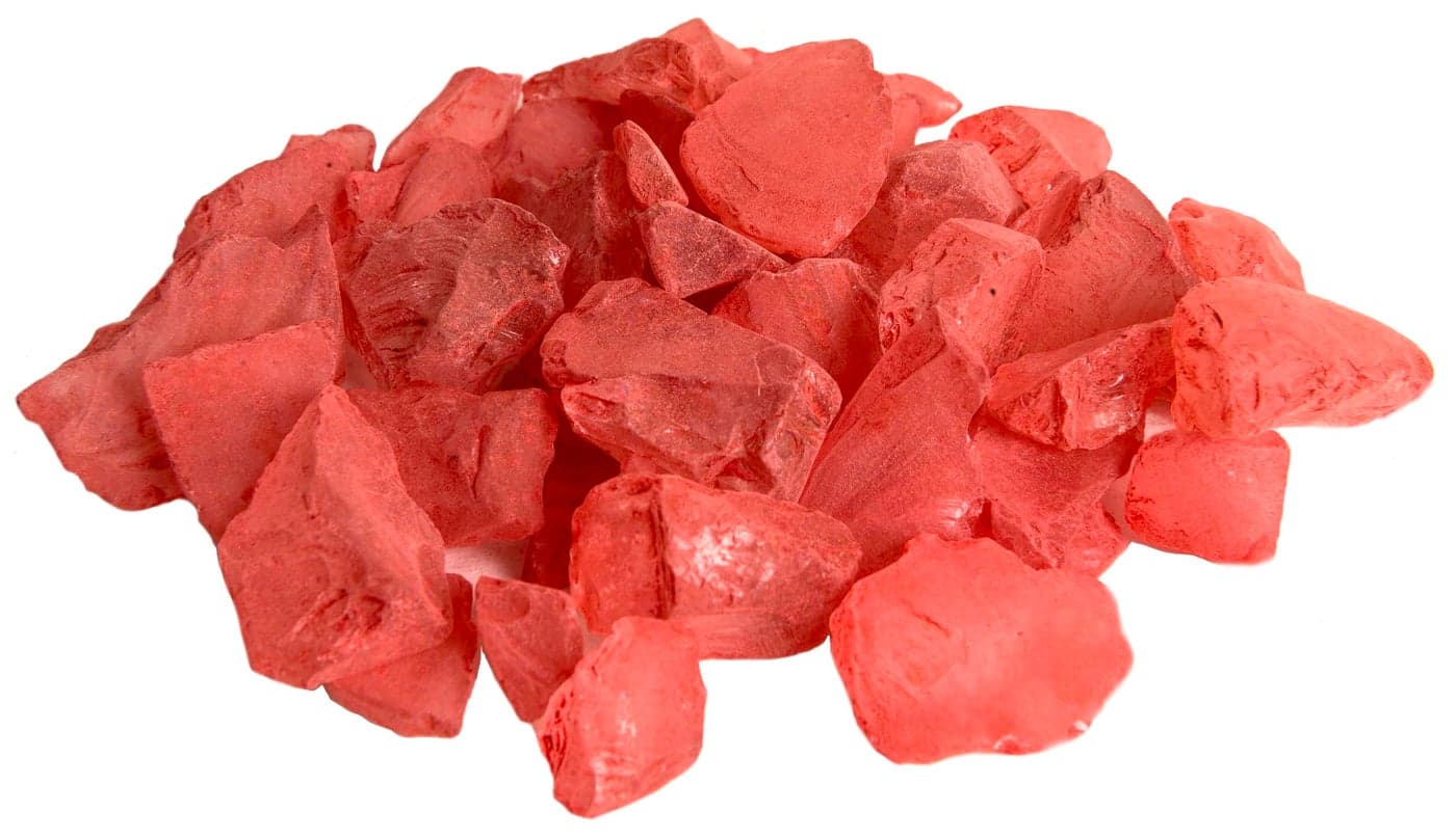 SuperMoss (24187) Sea Glass Vase Filler, 2lb, Red