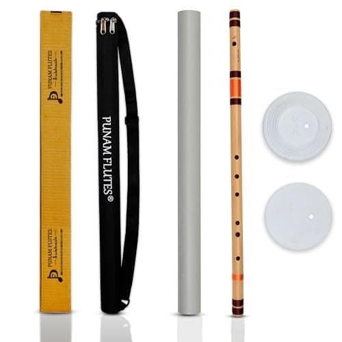 Punam Flutes F Natural Base Left Hand Size 28 Inches