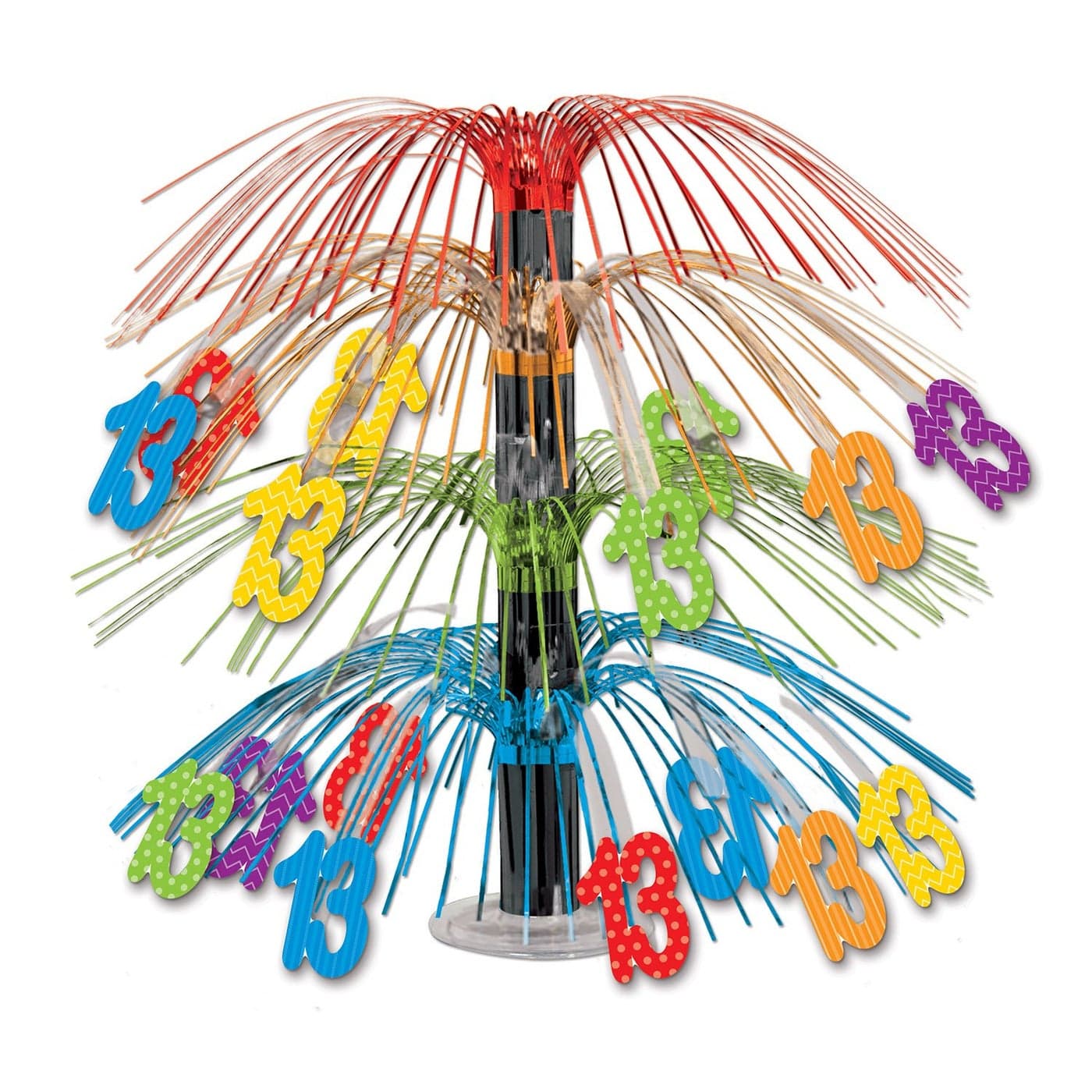Beistle 13 Cascade Centerpiece Multicolored