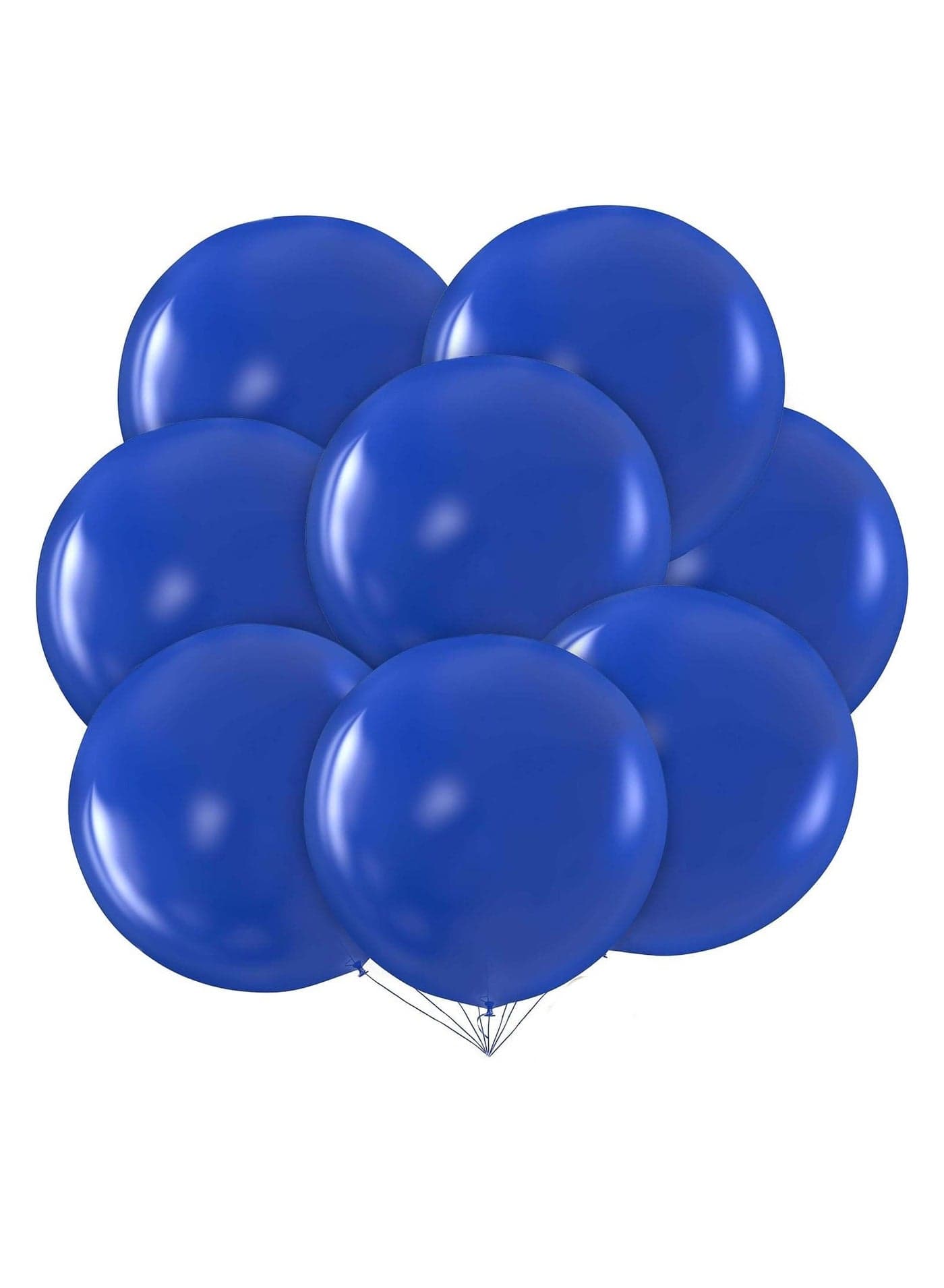 18 Inch Large Latex Balloons for Birthday Party Wedding Baby Shower Graduation Corporate Events Holidays 10 pcs (Blue)