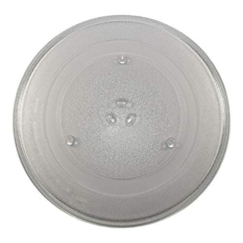 HQRP 14-1/8 inch Glass Turntable Tray fits GE WB49X10063 WB49X10193 CVM2072SM1SS DVM1850DM2BB EMO4000JBB01 HDM1853BJ01 JNM1851DM2BB JVM1840AD001 JVM1842WD001 Microwave Oven Cooking Plate 360mm
