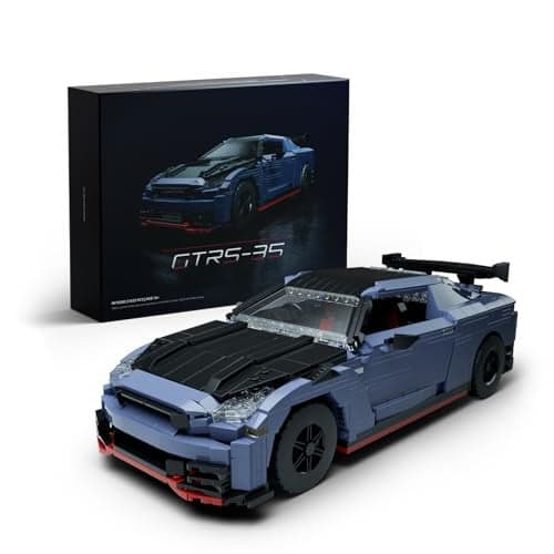 Nifeliz GTRS-35 Sports Car Building Set, 1:14 Scale Collectible Model Set for Display, Gift for Adult Car Enthusiasts (NF10285)